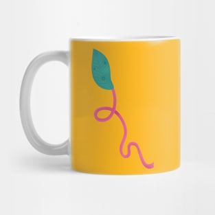 Leaf in the wind Mug